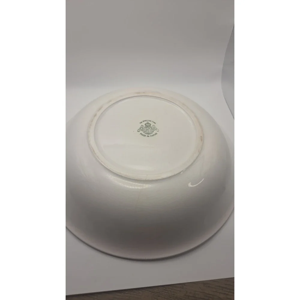 BEAUTIFUL IDEAL IRONSTONE Set Of 2 SERVING BOWLS *SEE DESCRIPTION*